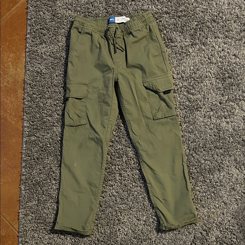Old Navy Kids Casual Cargo Pants - Olive Green
